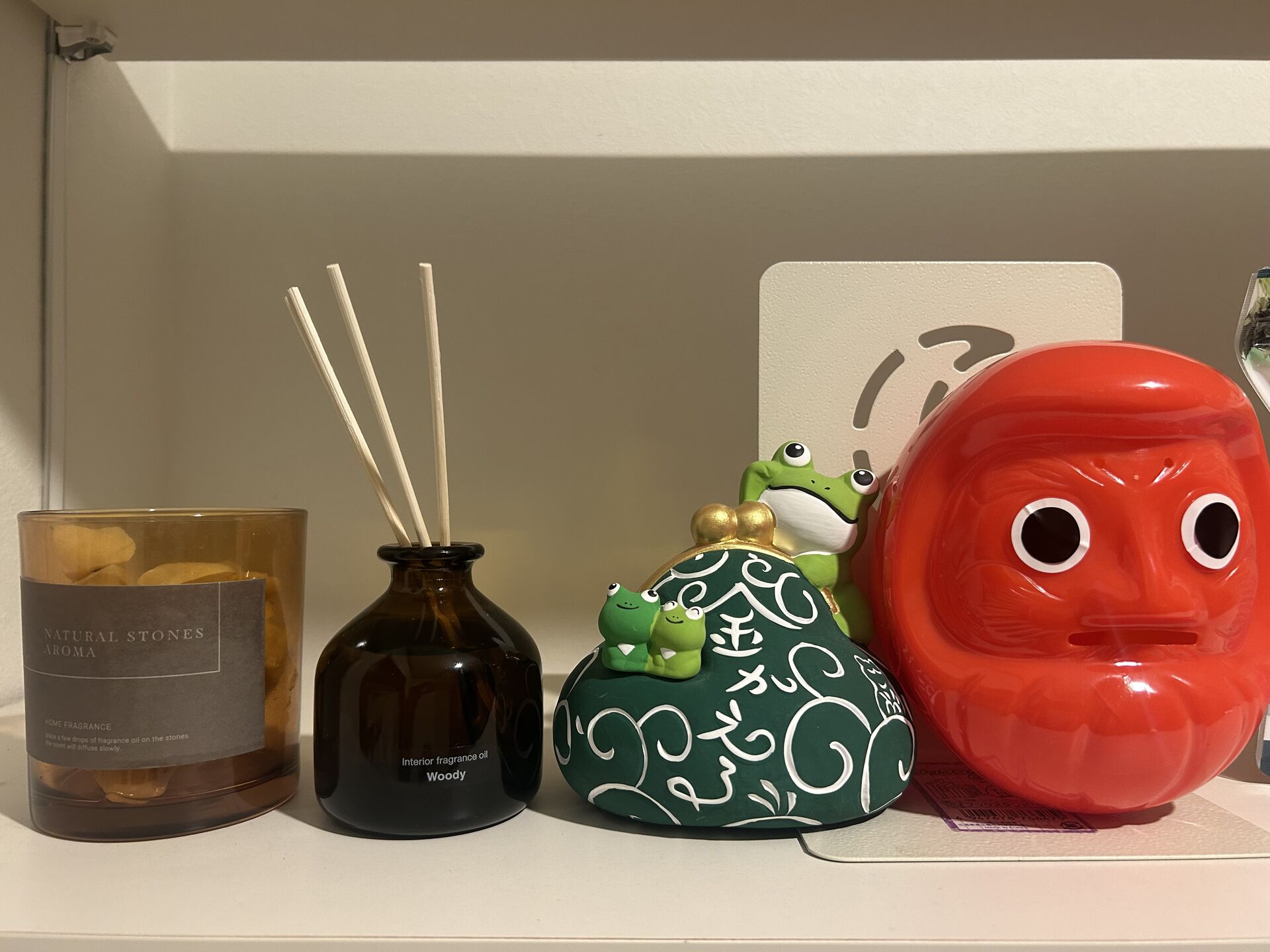 サロンの玄関に